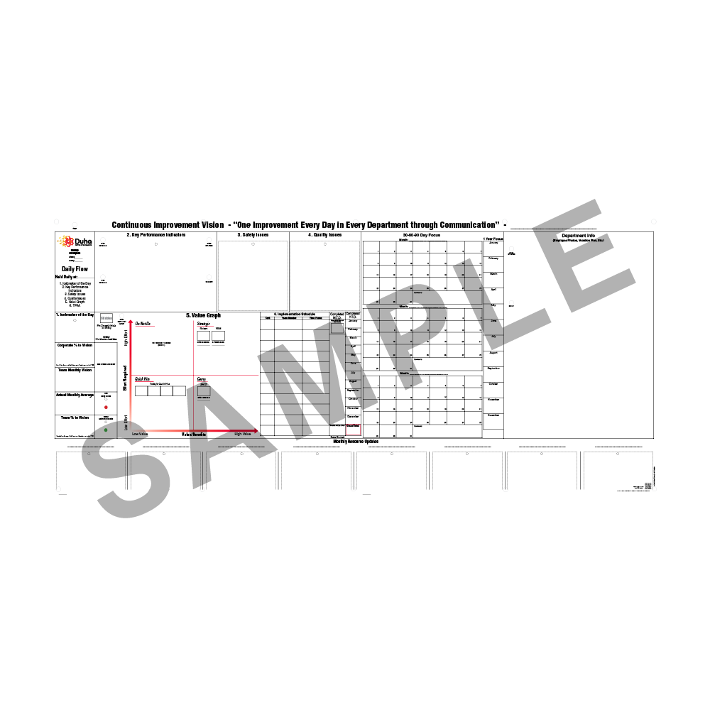 027 Classic "Simplified" Strategic Huddle System (DCOE23)
